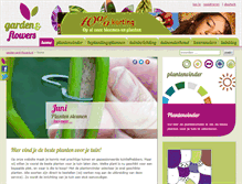 Tablet Screenshot of garden-and-flowers.nl
